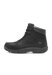 Men's Rime Ridge Mid Wp Trainers by Timberland – 7, Leather, Black