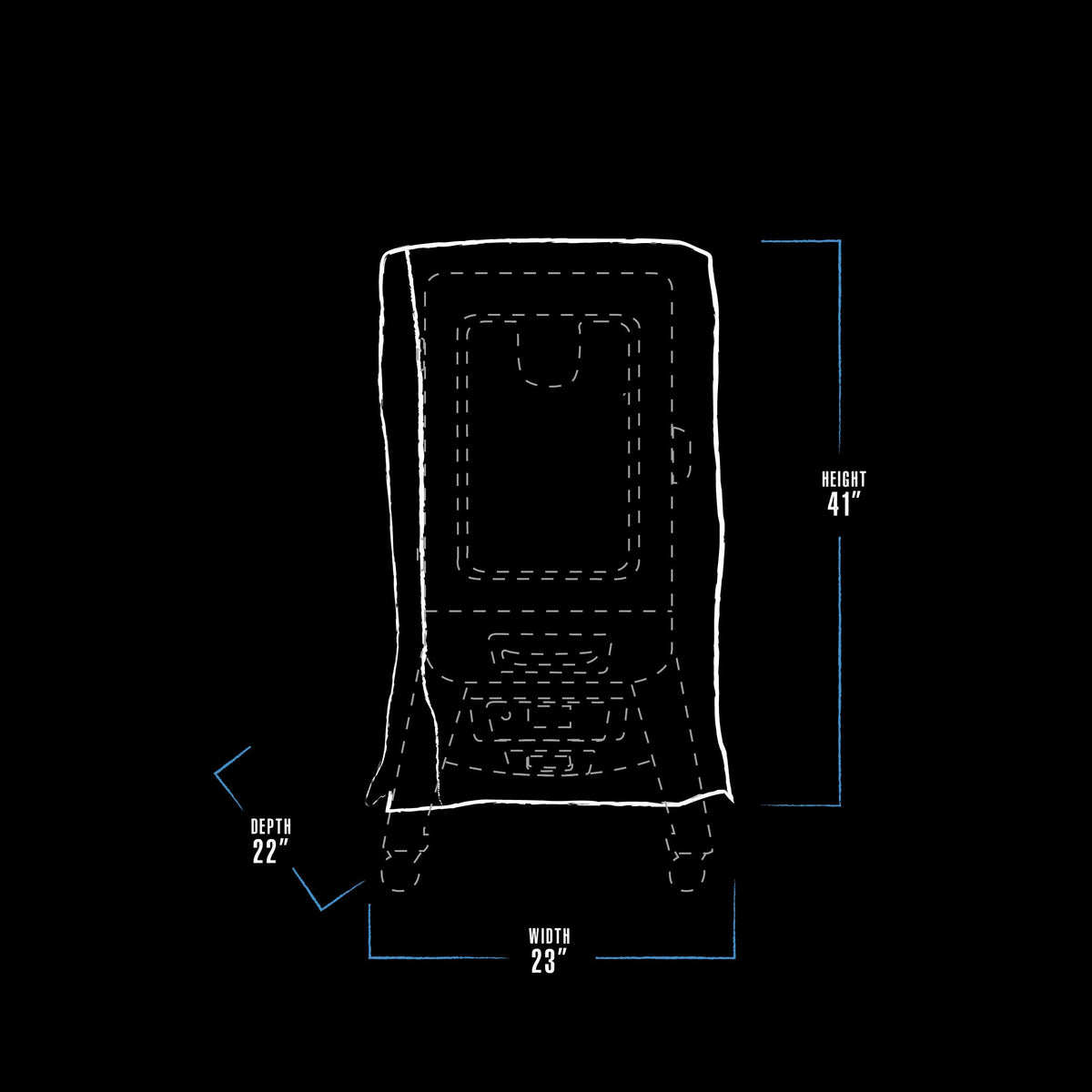 Electric Smoker Cover by PIT BOSS – Polyester, Black, Pack of 5, Model 73322