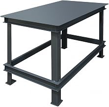 Durham HWBMT-364830-95 Extra Heavy Duty Machine Table-Top Shelf, Gray