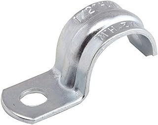 RACO 1333 Strap Rigid/IMC Conduit, 1 Hole, 3/4" Trade Size, Steel (Pack of 100)