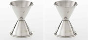 Inc. American Metalcraft J266 Bar Jigger, Stainless Steel, 1-1/2oz. x 2oz. Capacity (Pack of 2)