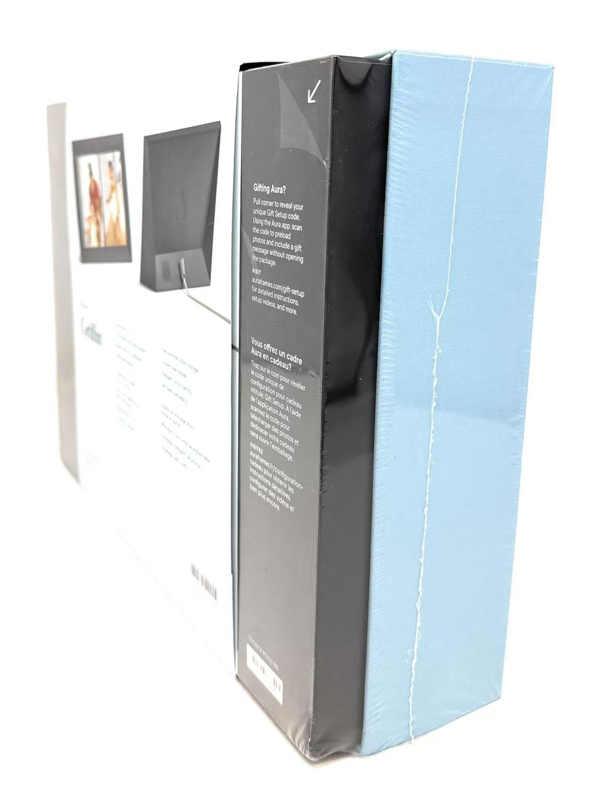 Griffin by 10.1" Digital Frame with Wi-Fi by AURA – 10.1", Plastic, White (Limestone), Model AFCF22-LIM