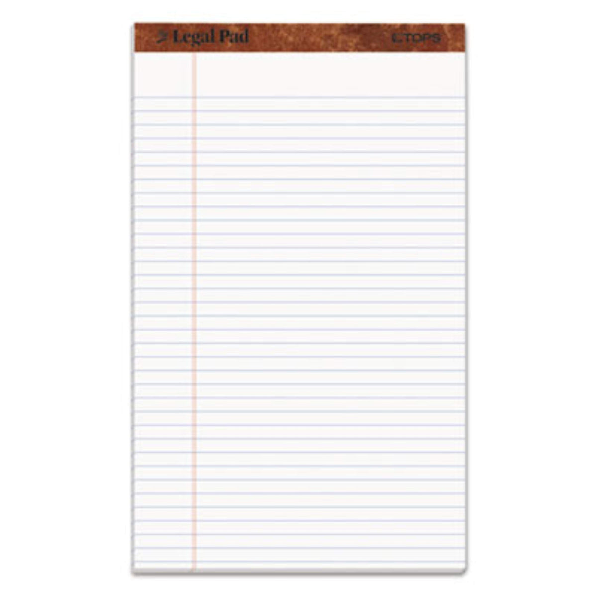 PAD,LGL RULD,PERF,LGL,WE by Tops – paper, white, Model TOP7573