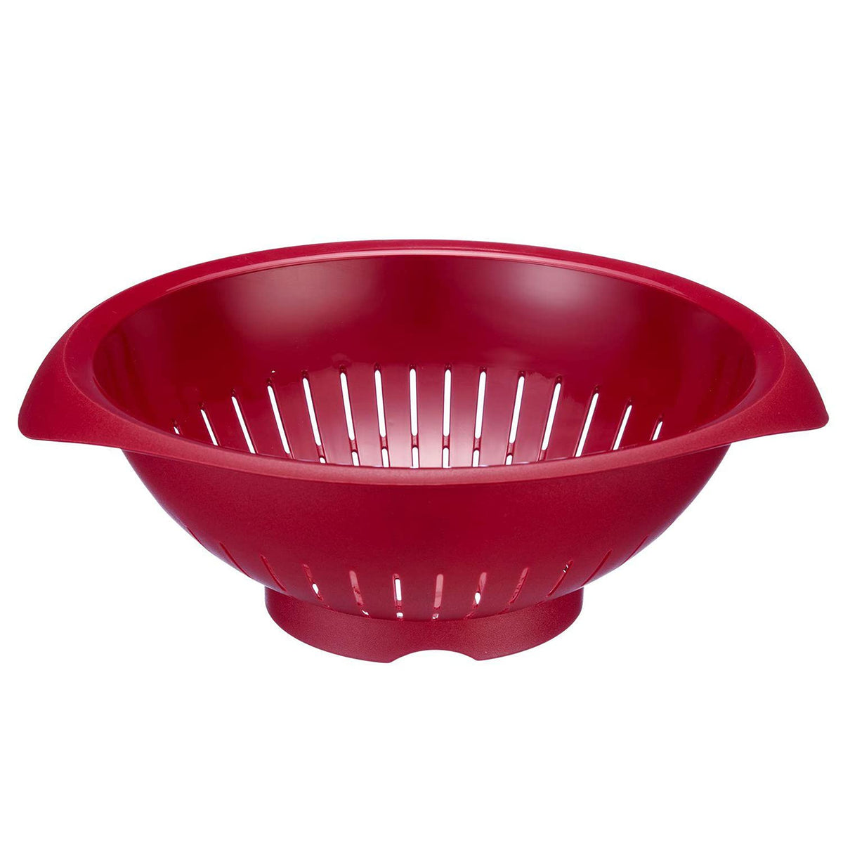 Germany Colander and Strainer with Wide Rim (Red) by Westmark – One Size, Plastic, Red, Model 2424227R