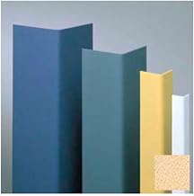 Surface Mounted Corner Guard, 135, 1-1/2" Wing, 4'H, Silkworm, Undrilled Vinyl
