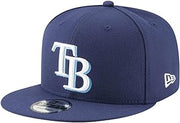 New Era Tampa Bay Rays Team Color 9FIFTY Adjustable Hat Blue