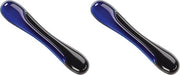 Kensington Duo Gel Wrist Rest for Keyboard, Wrist Pad for Keyboard, Ergonomic Keyboard Wrist Pad, Computer Keyboard Pad with Wrist Support, Cooling Gel, Non-Skid Backing, Blue K62397AM, 19" x3.7