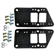 Motor Mount Adapter LS to SBC Adjustable by Allstar Performance – Stock, Aluminum, Black, Model ALL38084