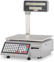 MNM Scales Torrey W-LABEL40LP NTEP Price Computing Thermal Label Printing Scale 40LB with 1 Case Blank Thermal Labels