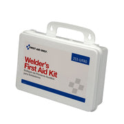 16 Unit Welder First Aid Kit by First Aid Only – 2.375 L X 6 H X 9.06 W, Plastic, White, Model 253-U/FAO
