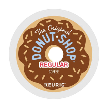 Keurig, K-Cup packs (Regular - Medium Roast Extra Bold, 48 Count) by The Original Donut Shop – 48 count, Pack of 48