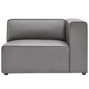 Modway Grey / Right-Arm Chair / 1 Sofas & Couches