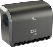 Pacific Blue Ultra 9" Mini Automatic Paper Towel Dispenser by GP PRO (Georgia-Pacific), Black, 54518, 14.1" W x 6.5" D x 11.1" H - New Version