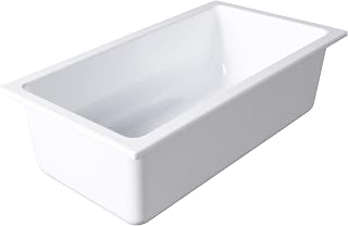 G.E.T. Enterprises B13125-W White Melamine Pan