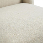 Beige Fabric Dining Chair with Comfortable Backrest by Furnifact – Beige