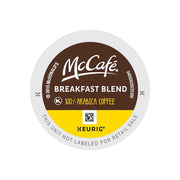 24328029 McCafe Breakfast Blend Coffee K-Cup Pods Light Roast – 24 Count (Pack of 1), coffee, Model 5000358127