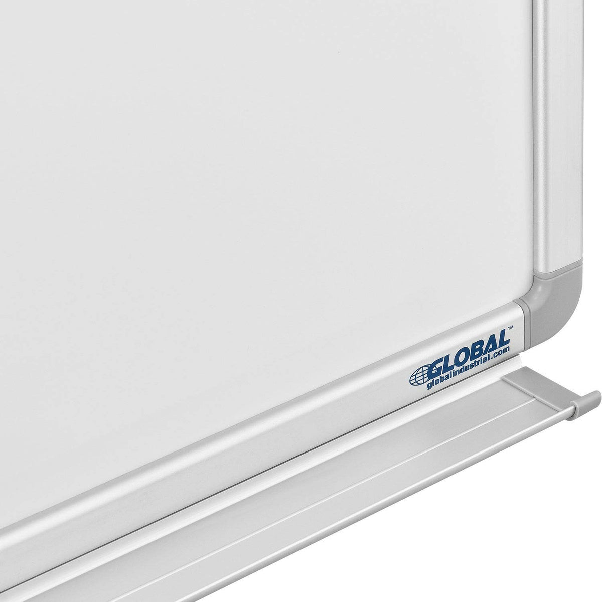 Double Sided Dry Erase Whiteboard - 72 x 48 - Melamine by Global Industrial – 72"W x 48"H, Melamine, White, Model MA2712170MV