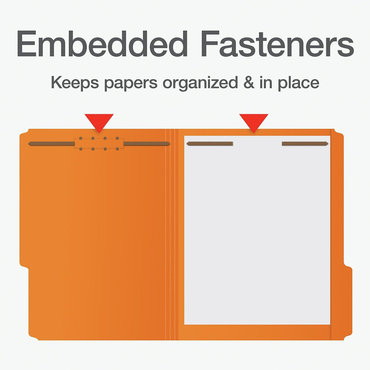 Heavy Duty File Folder by Pendaflex – Orange, Model 1007029