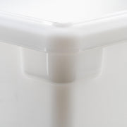 Winco 18" x 12" x 9" / 9" Deep / White Containers
