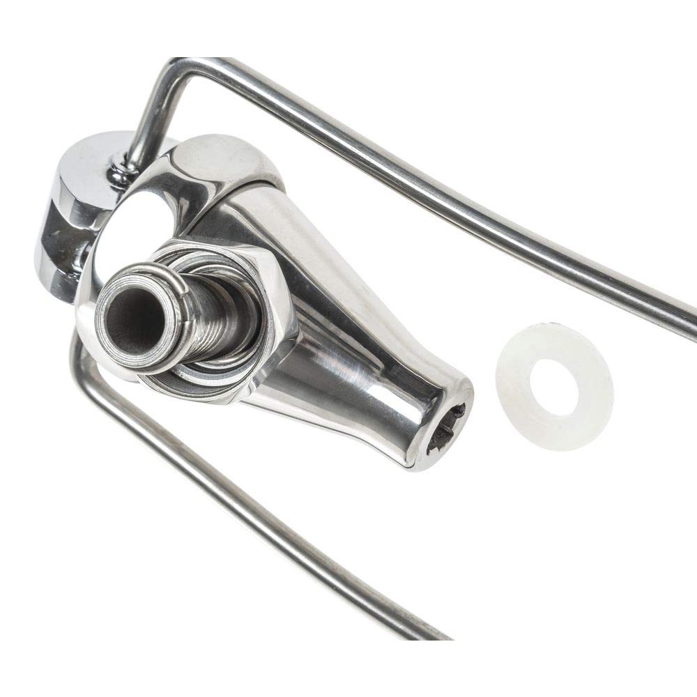 Replacement Spigot Assembly by HUBERT – Stainless Steel, Grey, Model SP-002