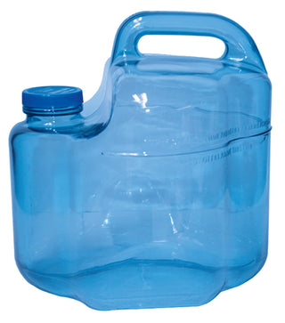 Rapi-Kool Jug Cold Paddle by San Jamar – 256 Ounces, Plastic, Transparent Blue, Pack of 6, Model RCU256