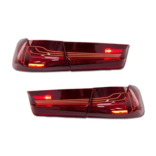 1Pair Tail Lights Compatible With BMW 3 Series 2019-2023 G20&G80 M3 CSL Tail Light Plug And Play Auto Car Parts(4PCS Red) by VIEAXSQD – One Size, 4PCS Red, Model STLNMEBD