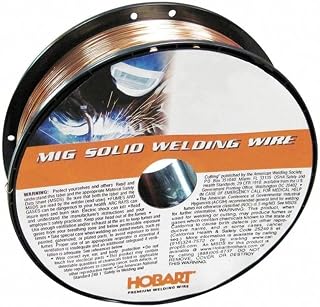 Hobart Filler Metals MIG Welding Wire,70S6,0.025,11lb 6ETL3-1 Each