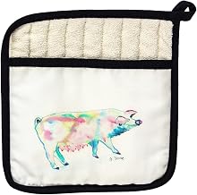 Betsy Drake PT124 Pink Pig Pot Holder