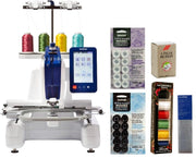 Brother PRS100 + Pacesetter 6ct Thread / Persona + 6pc Bundle / Multi-Color Embroidery Machines