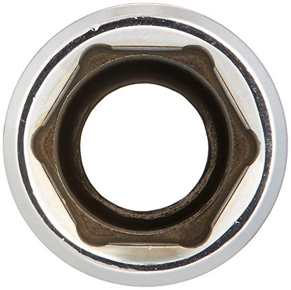 Stanley 6 Point 3/8" Drive Deep Socket by Proto – 1/2", Alloy Steel, Multi, Model J5016H