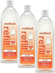 Method Super Shine Liquid Dish Soap Refill, Among the Orchards, 48 Fl Oz (Pack of 3)