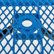 Global Industrial Blue / 48" L x 62" W x 29.5" H / Industrial Picnic Tables