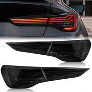 Taillight Assembly LED Dynamic Tail Light Compatible for BMW 4 Series G22 G23 G26 G82 M4 CSL Brake Light2020-2023(Style-A)