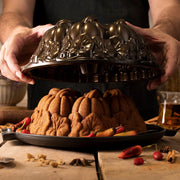 Pumpkin Patch Bundt by Nordic Ware – 10 Cup, 10.0 cups, Aluminum, Bronze, Model 95748