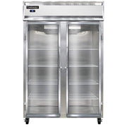 2RS-SA-GD Two Section Reach In Glass Door Refrigerator by Continental Refrigerator – Commercial Grade