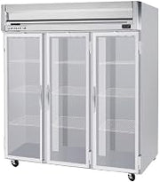 Beverage Air HRP3-1G Glass Door Commercial Refrigerator