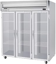 Beverage Air HRP3-1G Glass Door Commercial Refrigerator