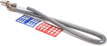 Dormont W37BP2Q48 Hi-PSI 3/8" Watter Connector 48" Long with Coated Gray PVC & 2-Way Quick Disconnect