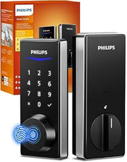 PHILIPS Smart Lock with Large Handle, Fingerprint Keypad Door Lock,