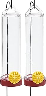 Perky-Pet 215P Planter Box 3-Ounce Plastic Hummingbird Feeder with Hanging Rod (Pack of 2)