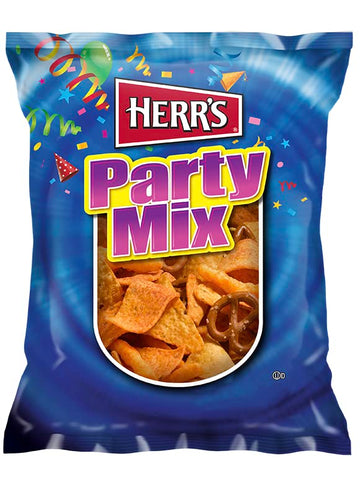 Party Mix 4.5 oz. Bags - 3 / Case by HERR'S – Single Serve