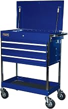 Professional 34" Wide 3 Drawer Service Cart