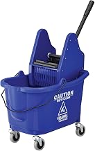 Global Industrial Commercial Mop Bucket and Wringer Combo with Down Press