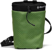 Black Diamond Gym Chalk Bag for Rock Climbing, Palm Green, Medium/Large