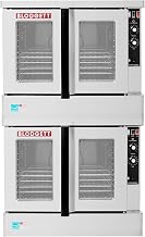 Blodgett ZEPH-100-G-ES DBL Zephaire Double Full Size Natural Gas Convection Oven - 90,000 BTU