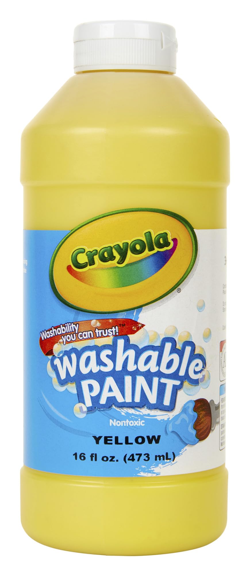 Crayola Yellow / 1 / 16 Fl Oz (Pack of 1) Tempera & Poster Paint