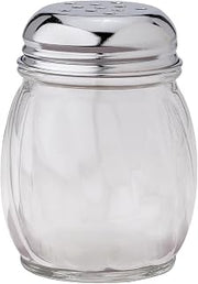 HIC Harold Import Co. 7002-HIC 6 oz Glass Classic Pizzeria Style Grated Cheese Shaker Dispenser Home Decor Products