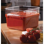 Camwear 12SFSCW135 Polycarbonate Square Food Storage Container by Cambro – 12 quart, Polycarbonate (PC), Clear, Model DT197