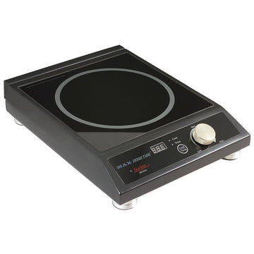 Spring USA Max Induction™ 1800 Watt Countertop Induction Range - 16"L x 12 1/2"W x 3 1/2"H by SPRING USA CORP. – Stainless Steel, Silver, Model 840768103830