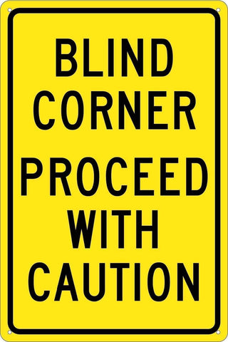 NMC Traffic Sign by National Marker – Aluminum, Yellow/Black, Model TM71G